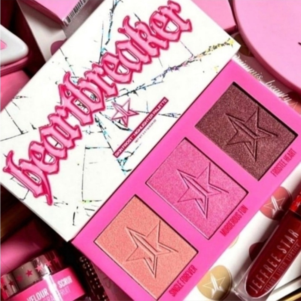 Jeffree Star Heartbreaker Skin Frost Highlighter Palette NEW